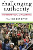 Challenging Authority