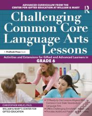 Challenging Common Core Language Arts Lessons