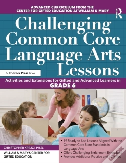 Capa do artigo Challenging Common Core Language Arts Lessons