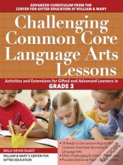 Challenging Common Core Language Arts Lessons