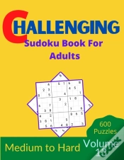 Capa do artigo Challenging Sudoku Book For Adults Volume 13
