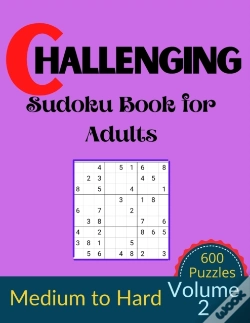 Capa do artigo Challenging Sudoku Book For Adults Volume 2