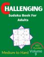 Challenging Sudoku Book For Adults Volume 9 - Preview