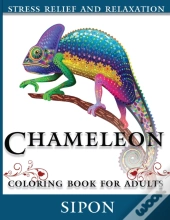 Chameleon Coloring Book For Adults