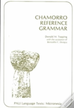 Capa do artigo Chamorro Reference Grammar