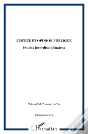 Capa do artigo Champs Libres T.2 ; Etudes Interdisciplinaires ; Justice Et Opinion Publique