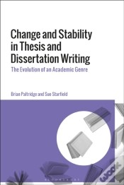 Capa do artigo Change And Stability In Thesis And Dissertation Writing