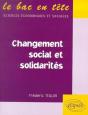 Changement Social Et Solidarites - Preview