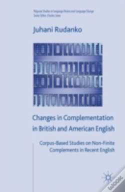 Capa do artigo Changes In Complementation In British And American English