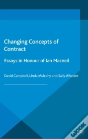 Capa do artigo Changing Concepts Of Contract