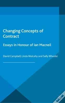Capa do artigo Changing Concepts Of Contract
