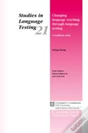 Capa do artigo Changing Language Teaching Through Language Testing