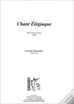 Capa do artigo Chant Elegiaque Pour Violon Et Piano