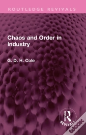 Capa do artigo Chaos And Order In Industry