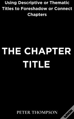 Capa do artigo Chapter Title