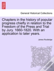 Capa do artigo Chapters In The History Of Popular Progr