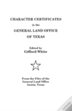 Capa do artigo Character Certificates In The General Land Office Of Texas