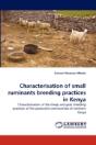 Characterisation Of Small Ruminants Breeding Practices In Kenya - Preview