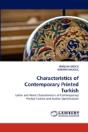 Characteristics Of Contemporary Printed Turkish - Preview