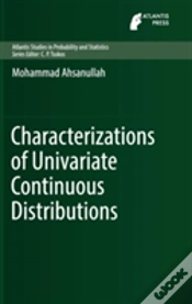 Capa do artigo Characterizations Of Univariate Continuous Distributions
