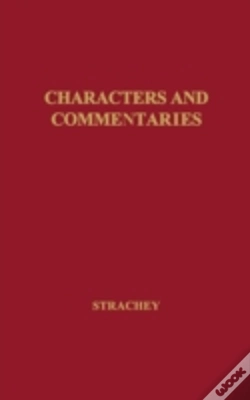 Capa do artigo Characters And Commentaries