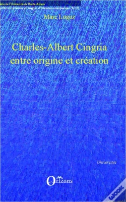 Capa do artigo Charles Albert Cingria Entre Origine Et Création