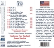 Capa do artigo Charles Ives: Complete Sets for Chamber Orchestra - CD