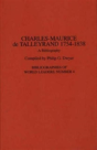 Charles-Maurice De Talleyrand, 1754-1838 - Preview