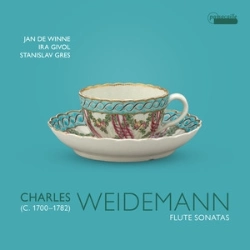 Capa do artigo Charles Weidemann: Flute Sonatas - CD
