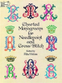 Charted Monograms For Needlepoint And Cross-Stitch - Preview