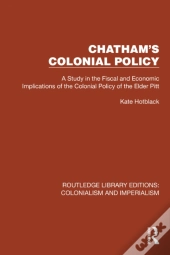 Chatham'S Colonial Policy