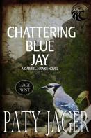 Chattering Blue Jay Large Print