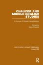 Chaucer And Middle English Studies - Preview