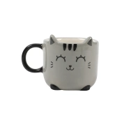 Capa do artigo Chávena De Café I-Total Gato Cinza (2 Un) Xl2520C