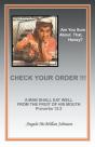 Check Your Order!!! - Preview