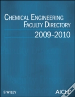 Capa do artigo Chemical Engineering Faculty Directory