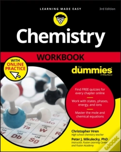 Capa do artigo Chemistry Workbook For Dummies With Online Practice
