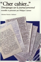 Capa do artigo «Cher Cahier...» : Témoignages Sur Le Journal Personnel