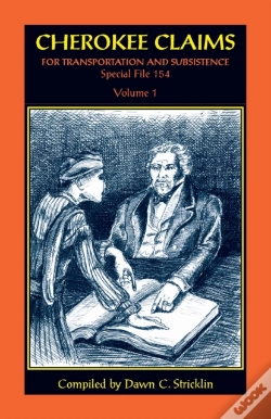 Capa do artigo Cherokee Claims For Transportation And Subsistence, Special File 154