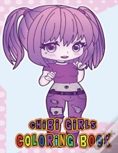 Chibi Girls Coloring Book