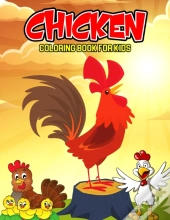 Chicken Coloring Book For Kids