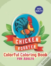 Capa do artigo Chicken & Rooster Colorful Coloring Book For Adults