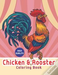 Chicken & Rooster Coloring Book