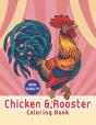 Chicken & Rooster Coloring Book - Preview