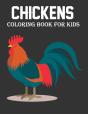 Chickens Coloring Book For Kids - Preview