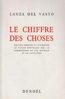 Chiffre Des Choses ; Poesies