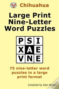 Capa do artigo Chihuahua Large Print Nine-Letter Word Puzzles