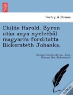 Capa do artigo Childe Harold. Byron Uta N Anya Nyelve B