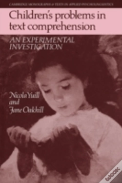 Capa do artigo Children'S Problems In Text Comprehension