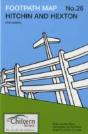 Chiltern Society Footpath Map No. 26 Hitchin And Hexton - Preview
